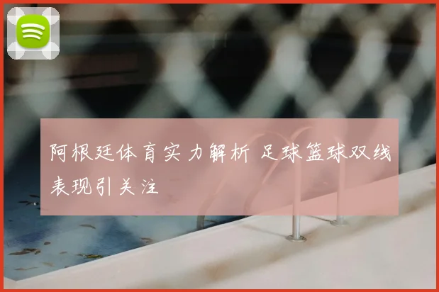 阿根廷体育实力解析 足球篮球双线表现引关注